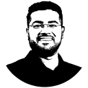 dr manoj johnson face logo