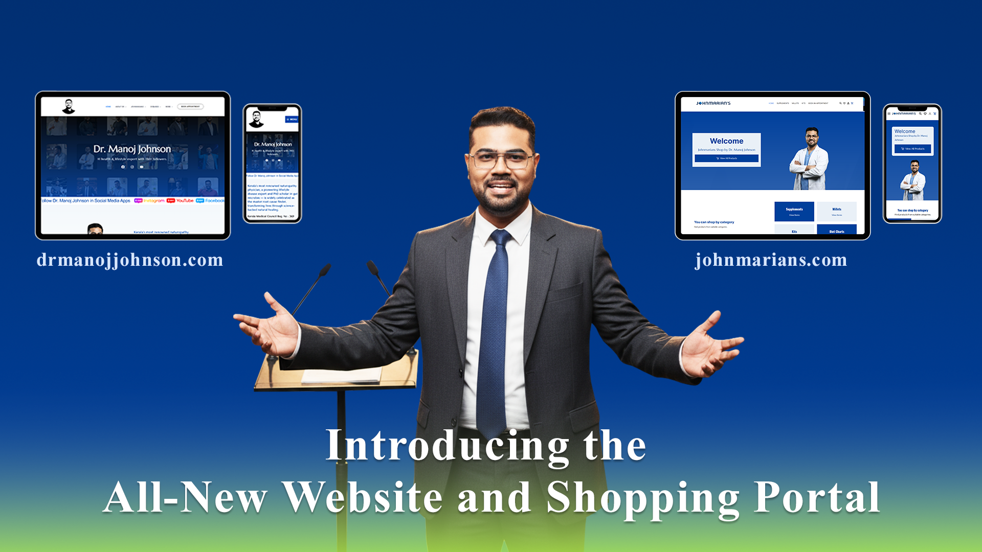 introducing the all new website and shopping portal blog post